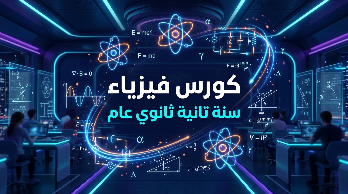 كورس الفيزياء للصف الثاني الثانوي