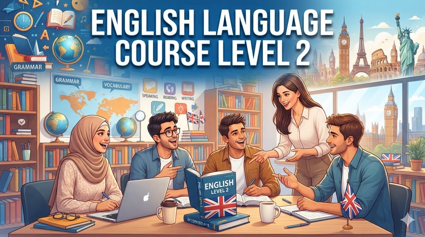 اللغة الانجليزية المستوى الثاني