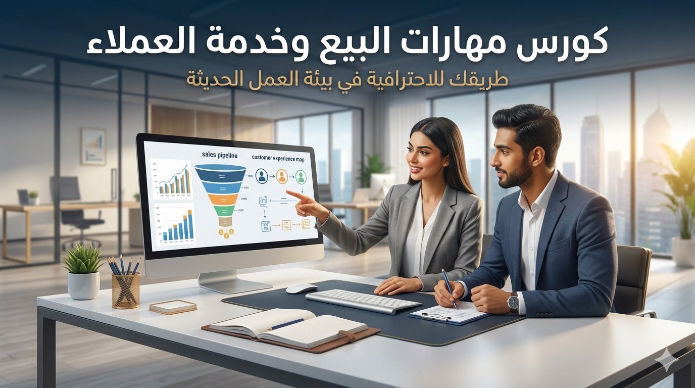 مهارات البيع وخدمة العملاء