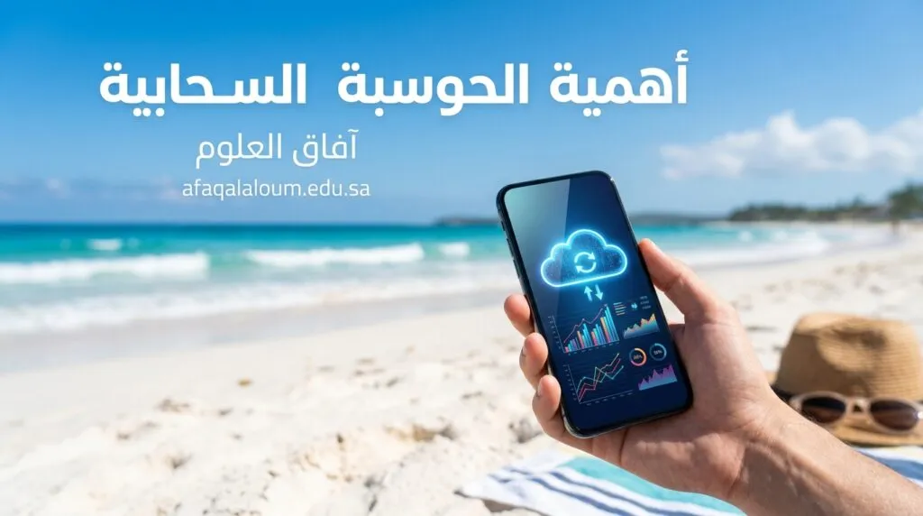 أهمية الحوسبة السحابية: كيف تدير شركتك بالكامل من هاتفك وأنت تجلس على الشاطئ؟