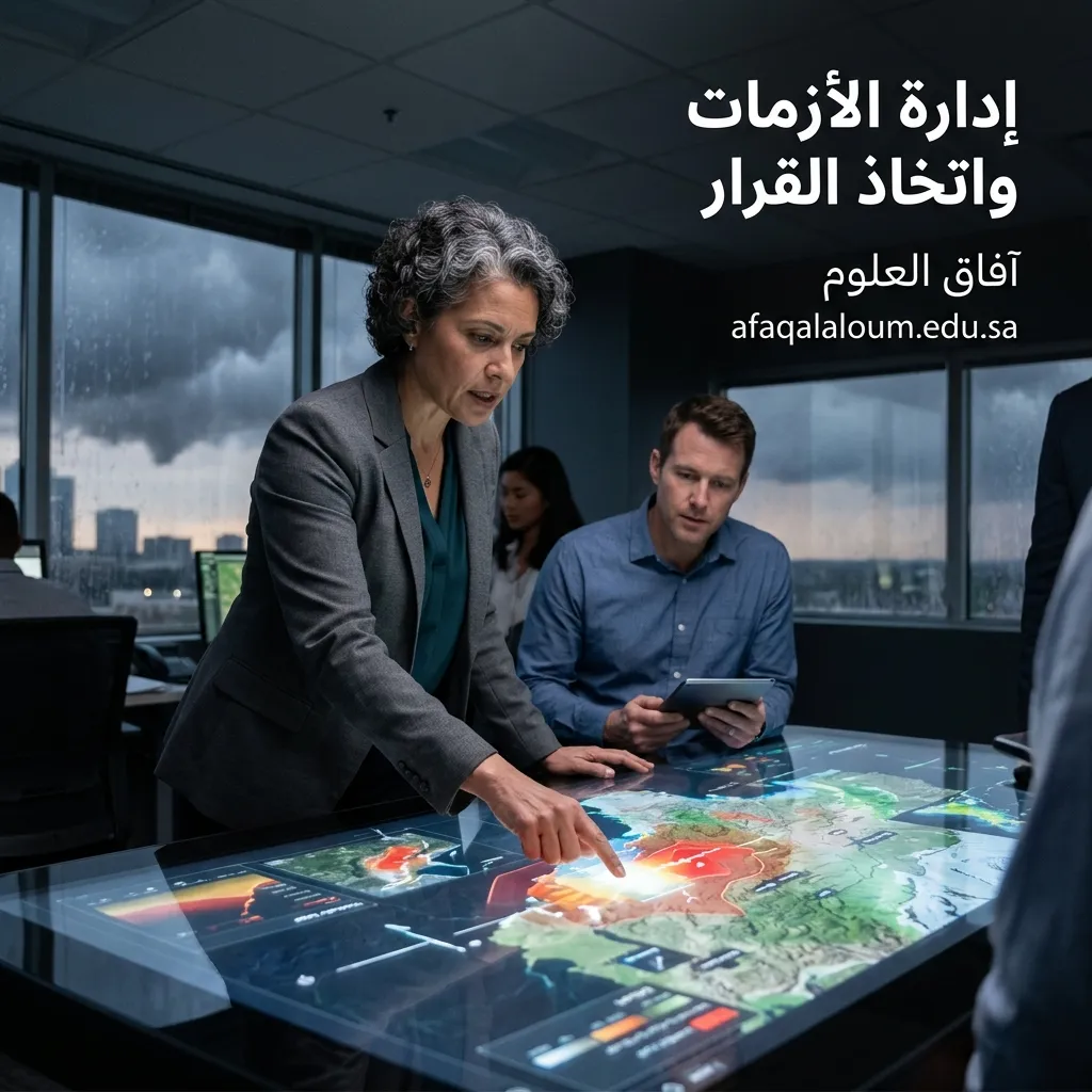 إدارة الأزمات واتخاذ القرار: كيف تتحول من مدير مرتبك إلى قائد يدير العاصفة باحتراف