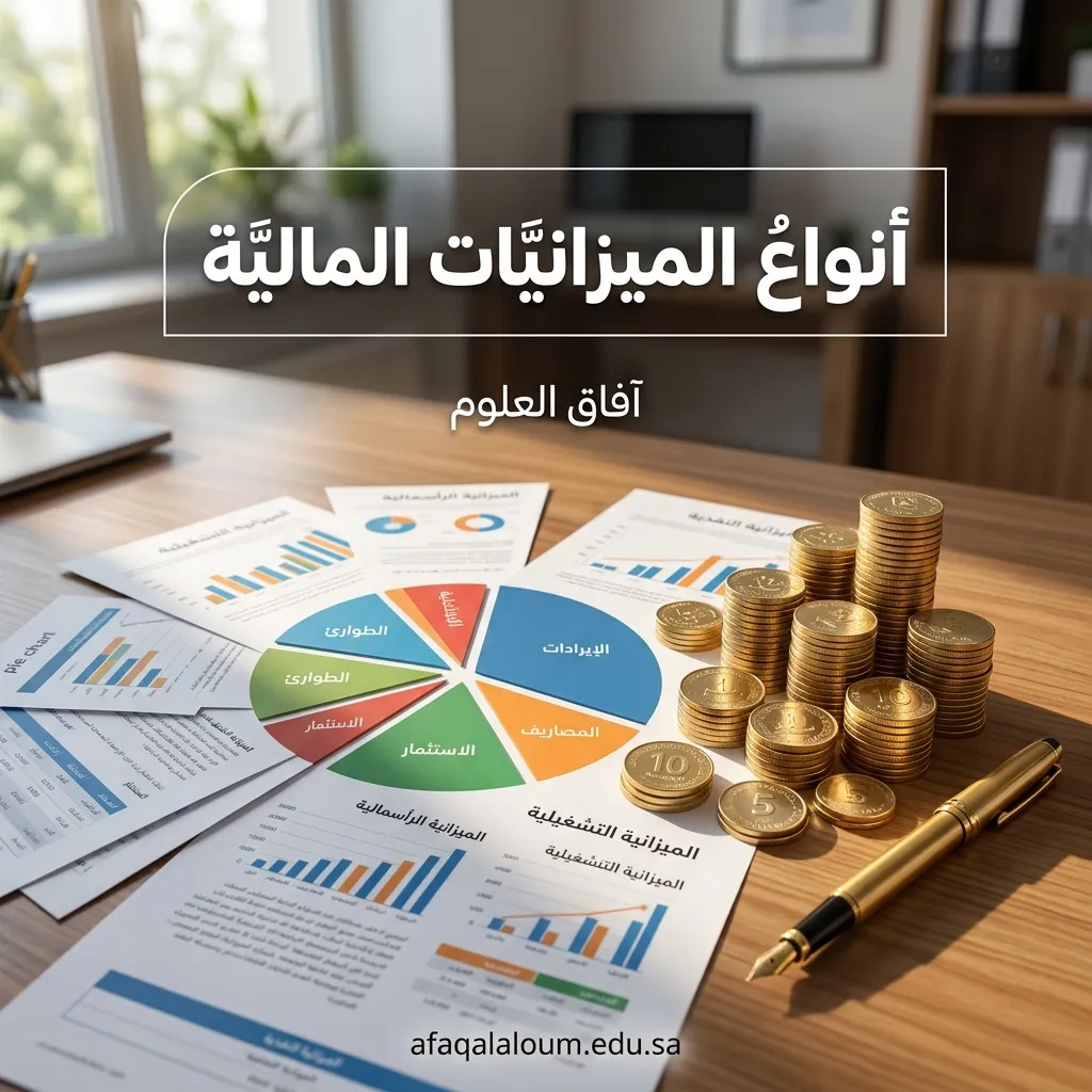 أنواع الميزانيات المالية: تعرف على كل نوع ومتى تستخدمه لتحكم السيطرة على أموالك